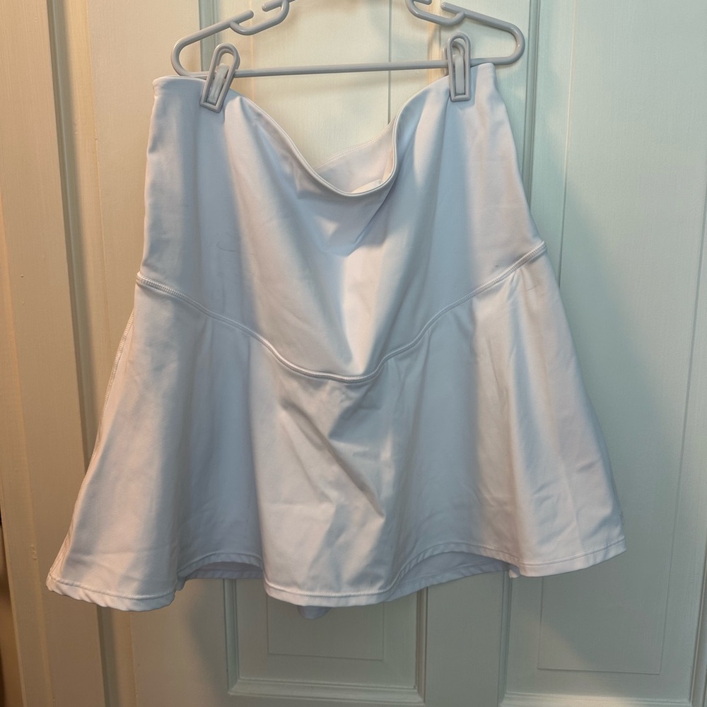 Addison Bay Smooth Sport Flounce Maternity Skort